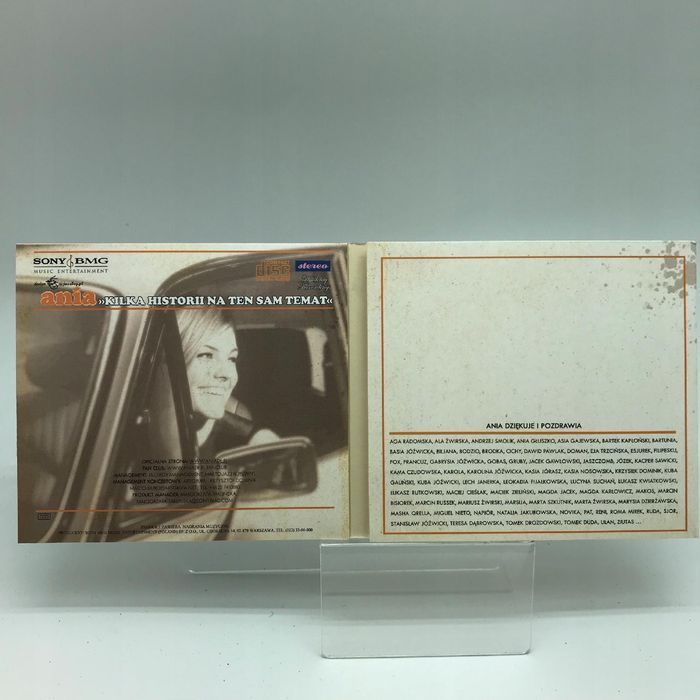 cd - ania dąbrowska - kilka historii na ten sam...