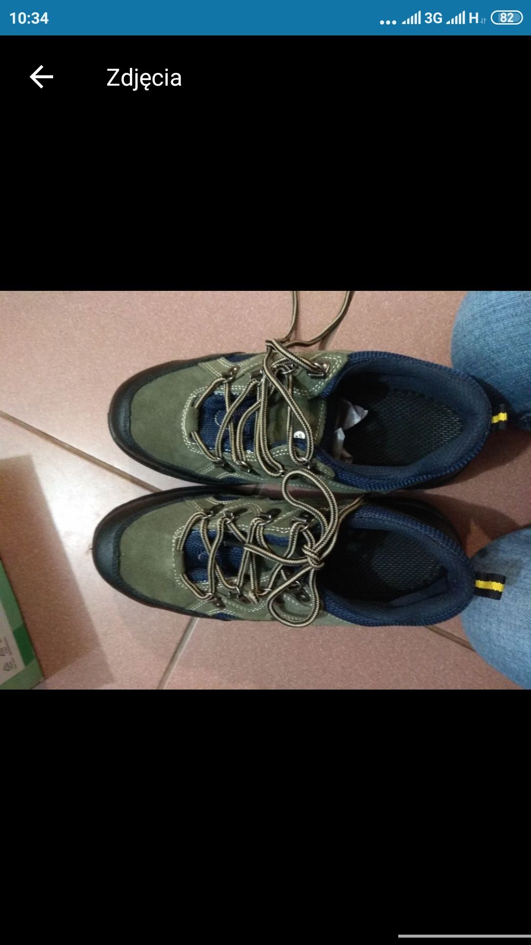 Buty, trzewiki skórzane , r. 40