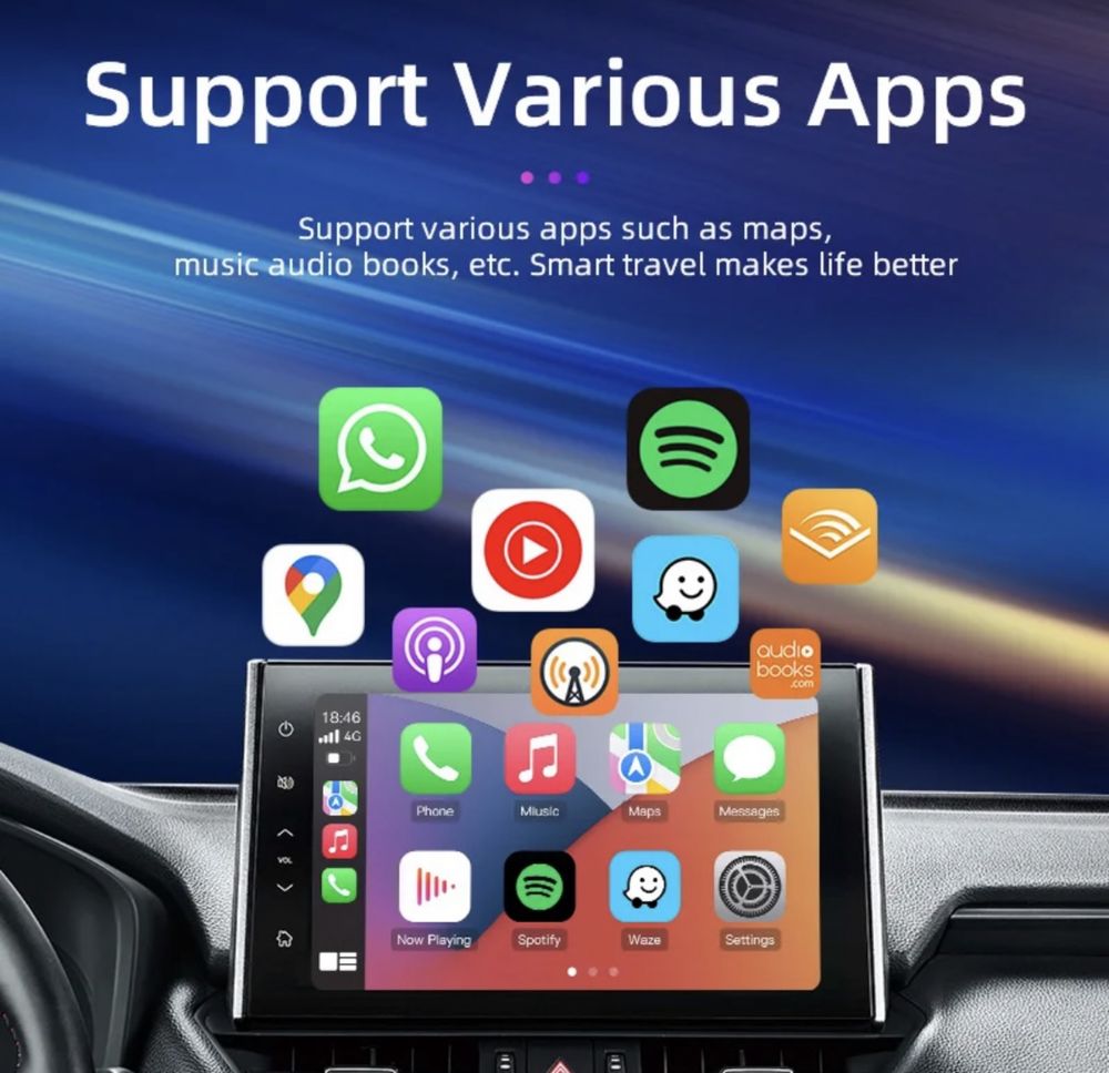 Adaptador CarPlay sem fios