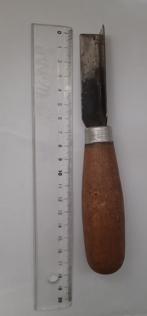 Стамески с деревянной ручкой резцы для резьбы по дереву. Эпоха СССР