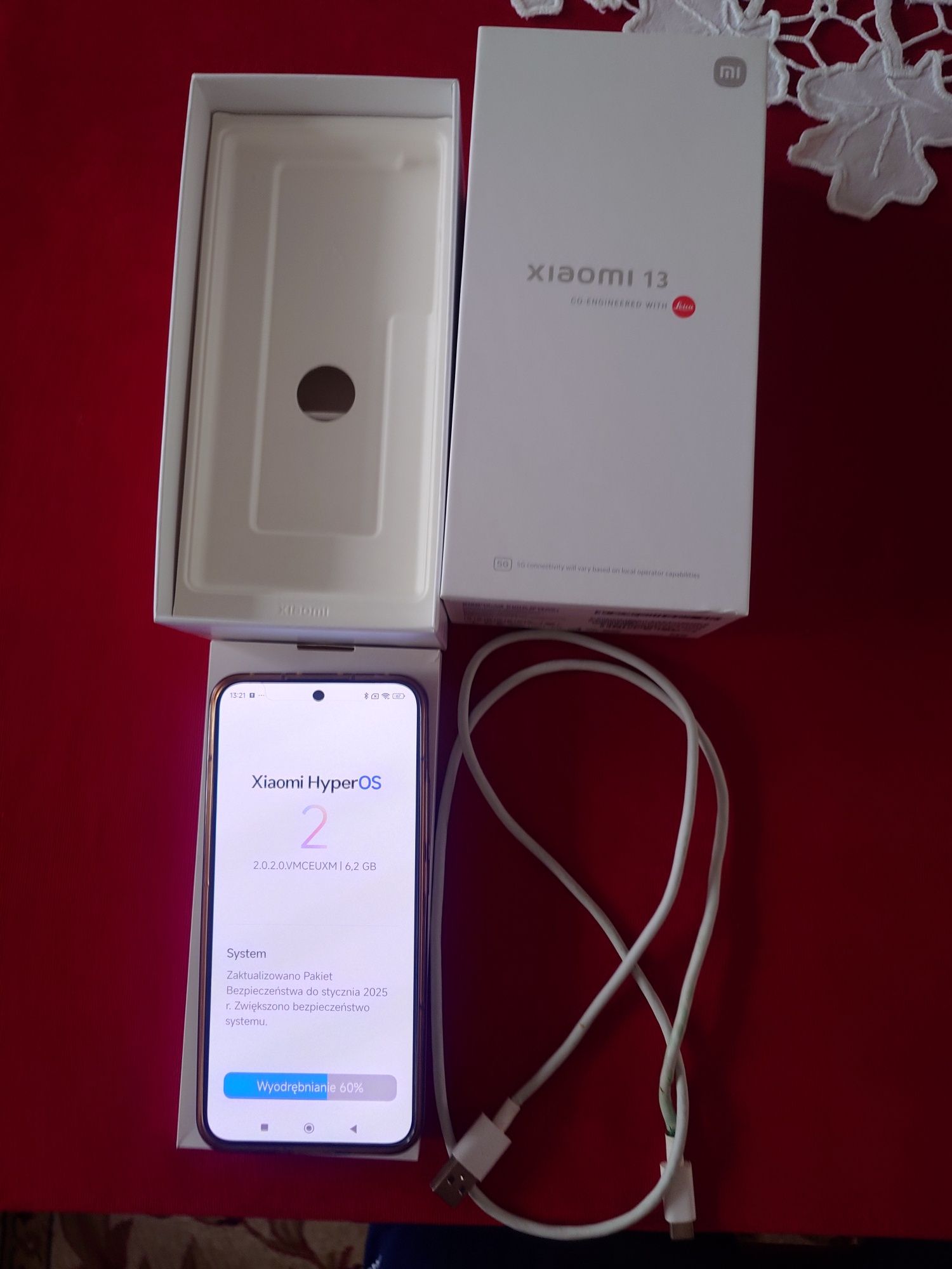 Xiaomi 13 Flora Green 8/256 GB stan bdb+