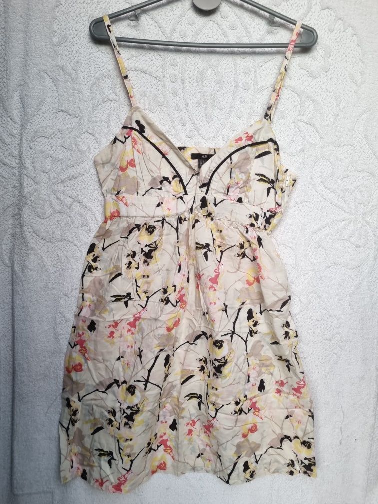 Vestido branco e preto H&M n°38  VT 104