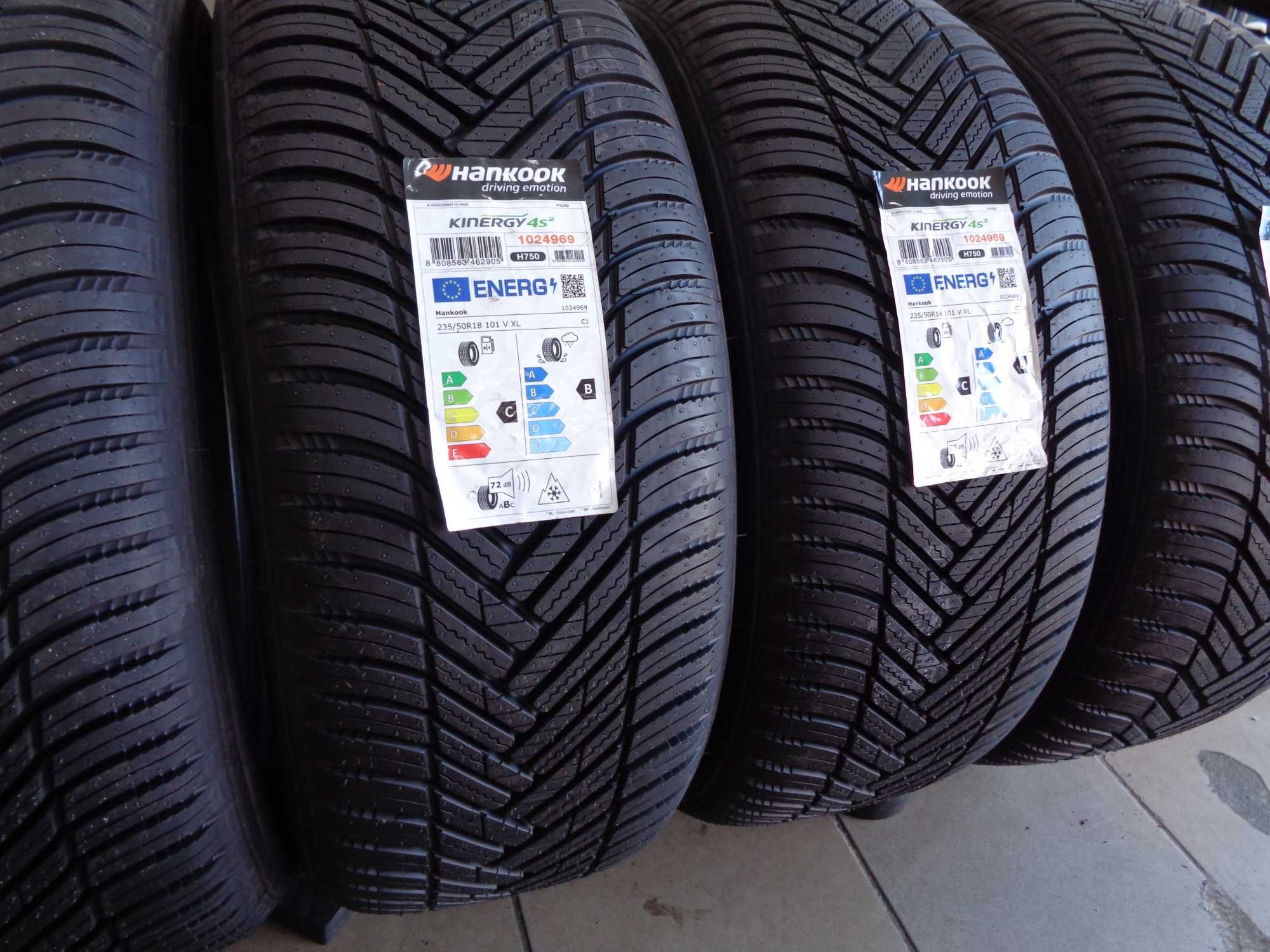 235/50R18 HANKOOK Kinergy 4S2 , Nowe Opony Całoroczne , ANDAR Poleca