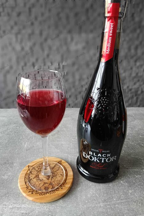 Drewniane podkładki pod napoje Unikatowe idealne na prezent święta