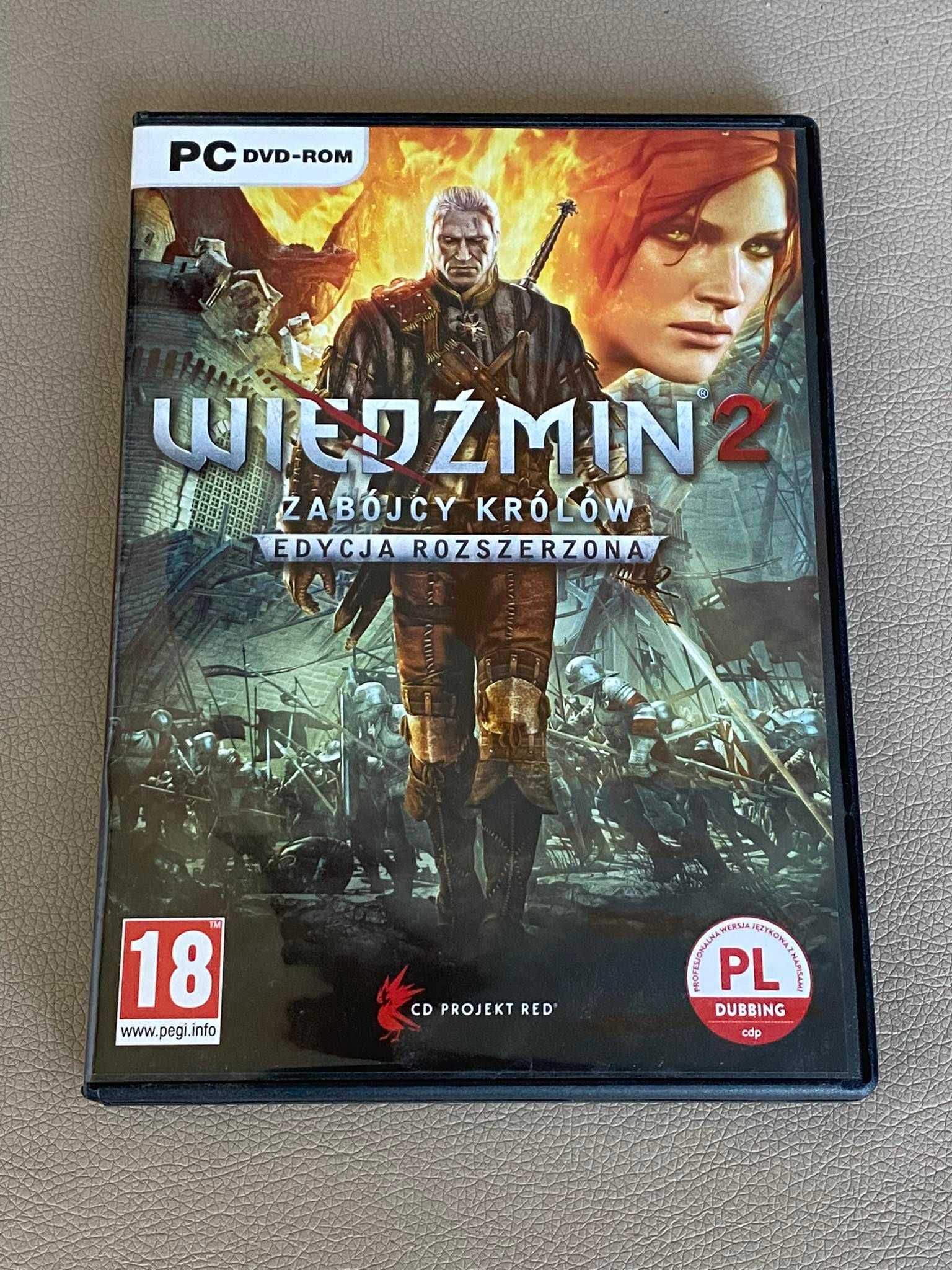 Wiedźmin 2 Zabójcy Królów, edycja rozszerzona, gra na PC DVD-ROM