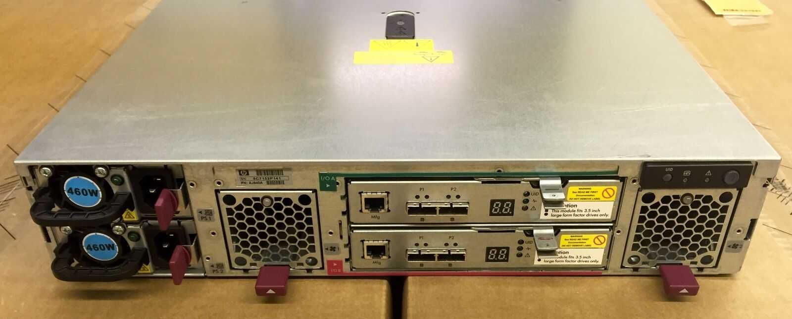 Storage | HP D2600 - Espaço para 12 x Discos de 3.5" COM CADDYS