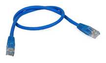 Patchcord UTP 0,5 m kat. 6 niebieski