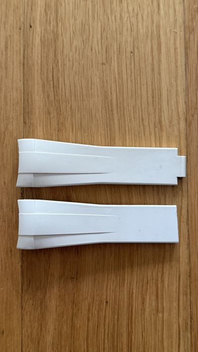 Rolex pasek Rubber B do modelu GMT z bezelem aluminiowym 16570,