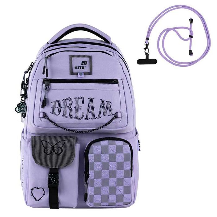 New 2025. Рюкзак Kite teens Dream для дівчинки зріст 130-145см