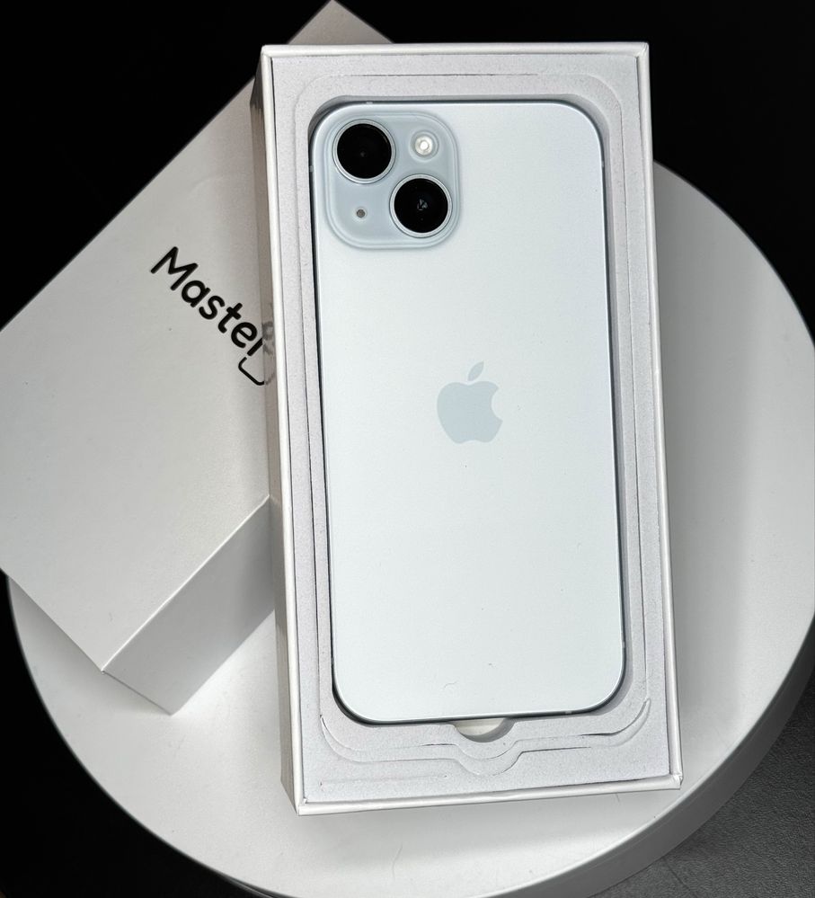 Apple IPHONE 15 256gb blue jak nowy 100% bat 6msc gwarancji