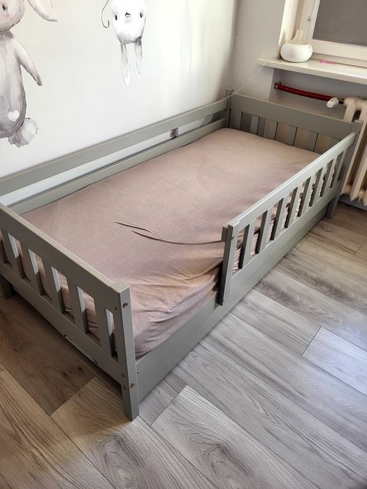 Łóżko dziecięce z materacem 160x90, odbiór osobisty