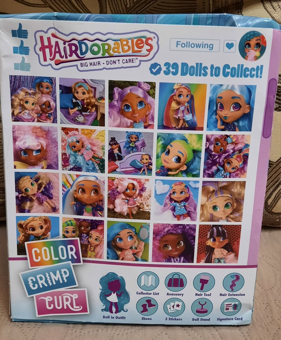 Лялька сюрприз Hairdorables Яскраві вечірки 3 серія 23726