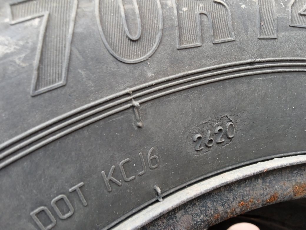 Колеса з шинами R14/70/185 літо