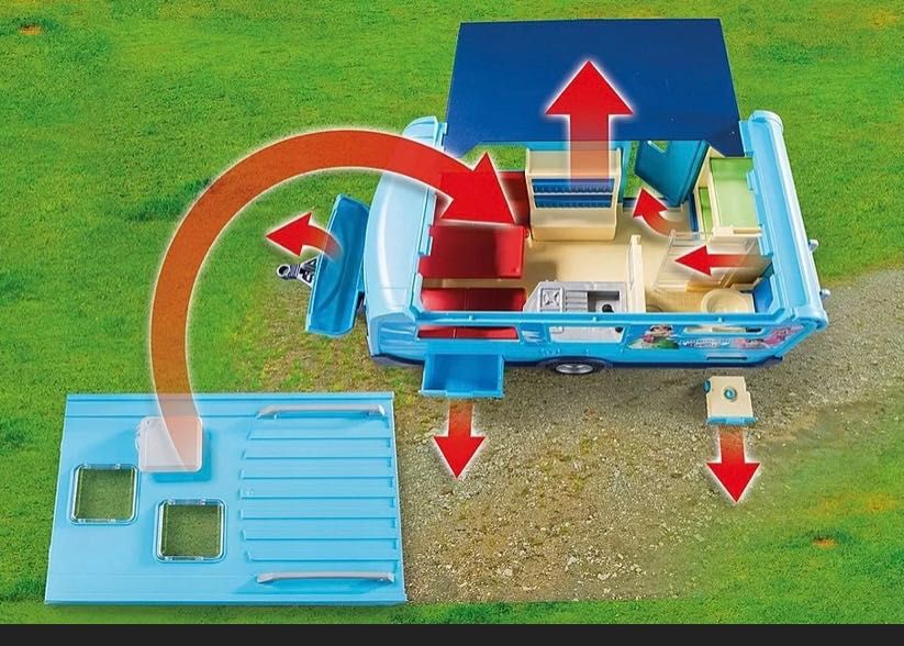 Nowy pick-up z Przyczepą Playmobil