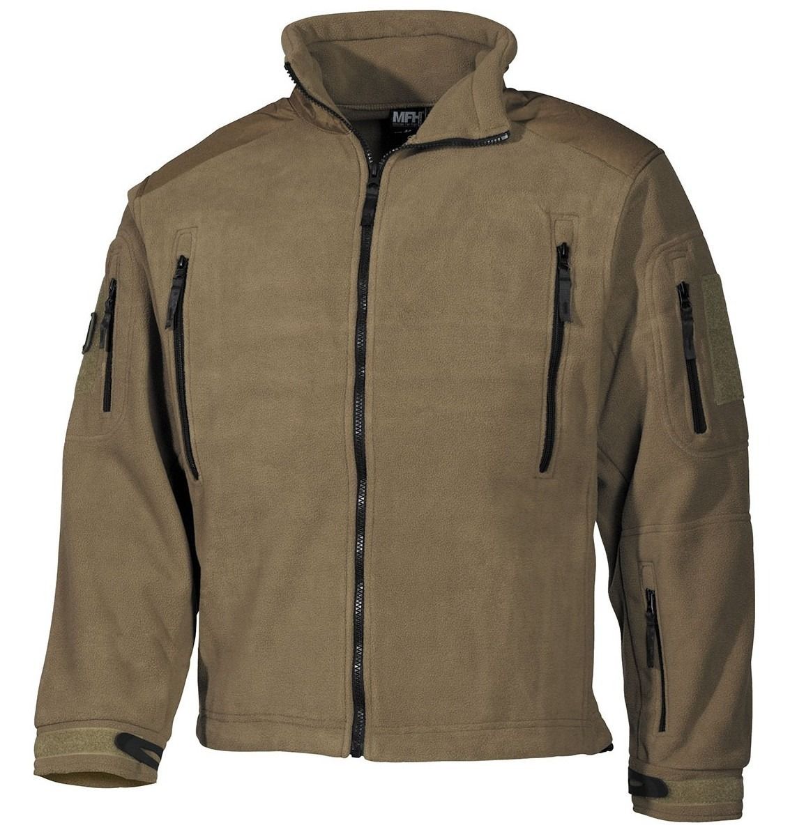 kurtka polarowa "combat" coyote tan