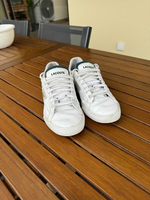 Ténis Lacoste Brancos