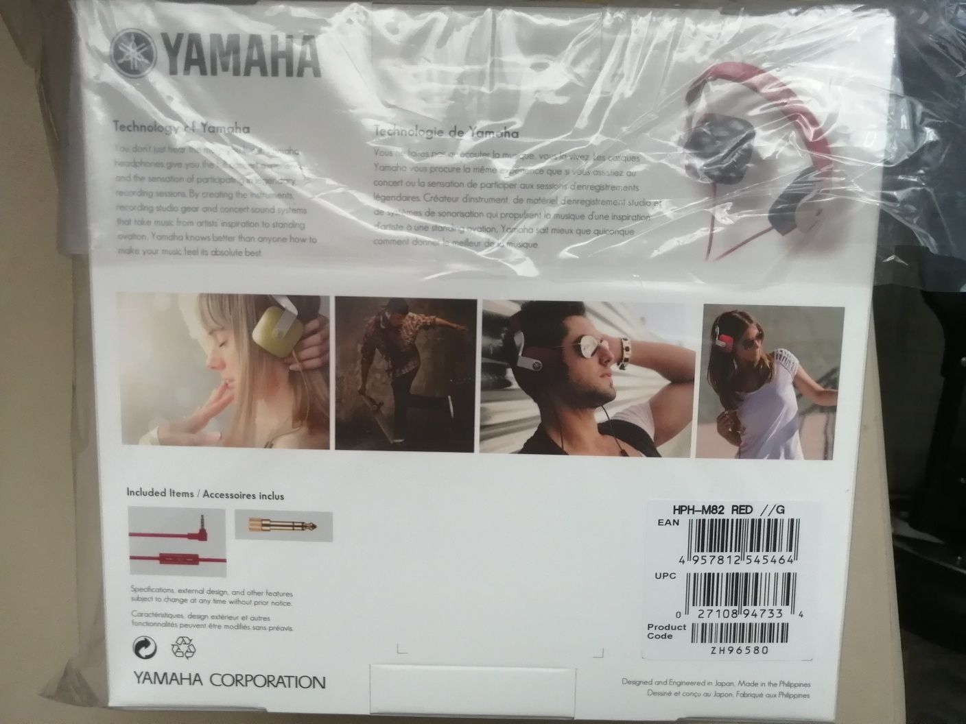 Nowe słuchawki Yamaha