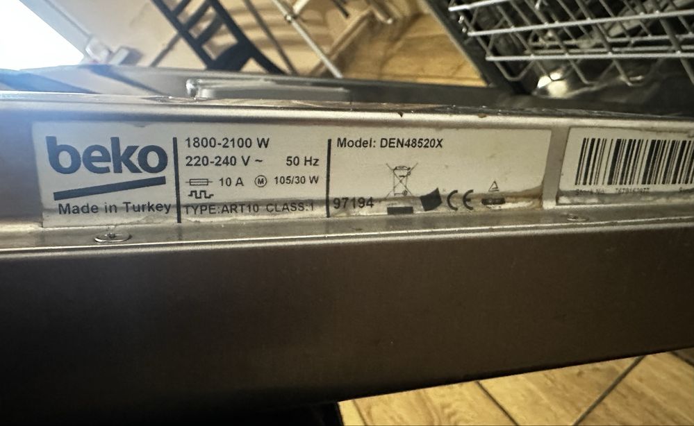 Zmywarka beko DEN48520X