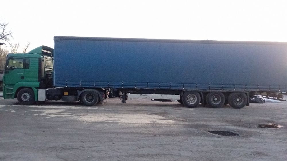 Фура Ман з прицепом штора комплект