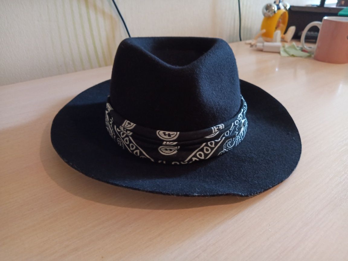 Стильная мужская шляпа Федора Zara man, новая
