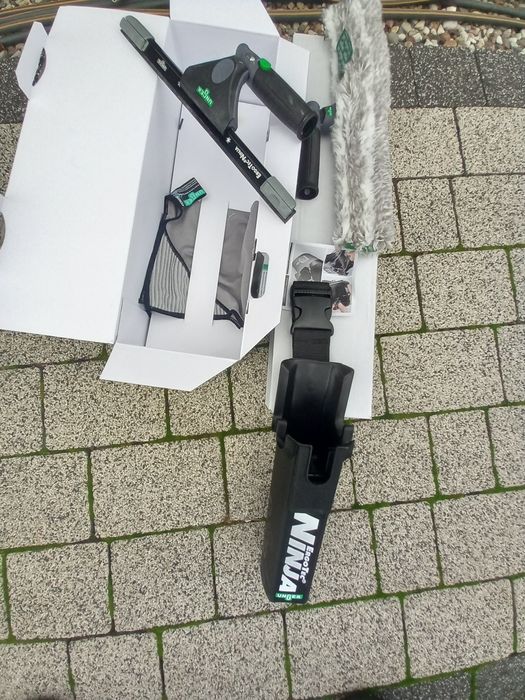 UNGER ErgoTec Ninja 4in1 Zestaw do mycia okien