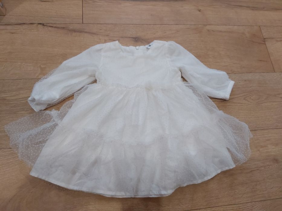 Sukienka na chrzest rozmiar 86
