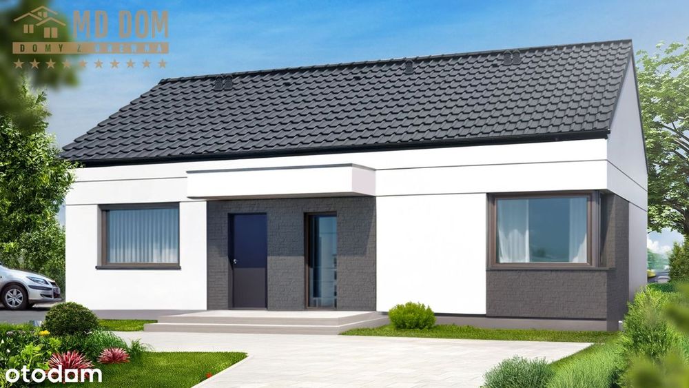 Dom na sprzedaż Turza Śląska, parterowy, stan deweloperski