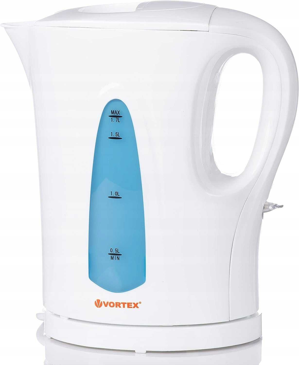 Czajnik elektryczny Vortex VO4003 / 2200W 1,7L biały [2363]