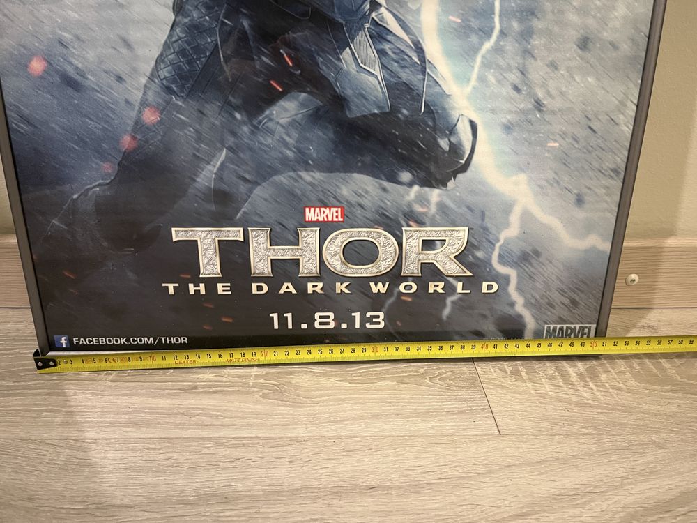 Quadro Marvel Thor como novo