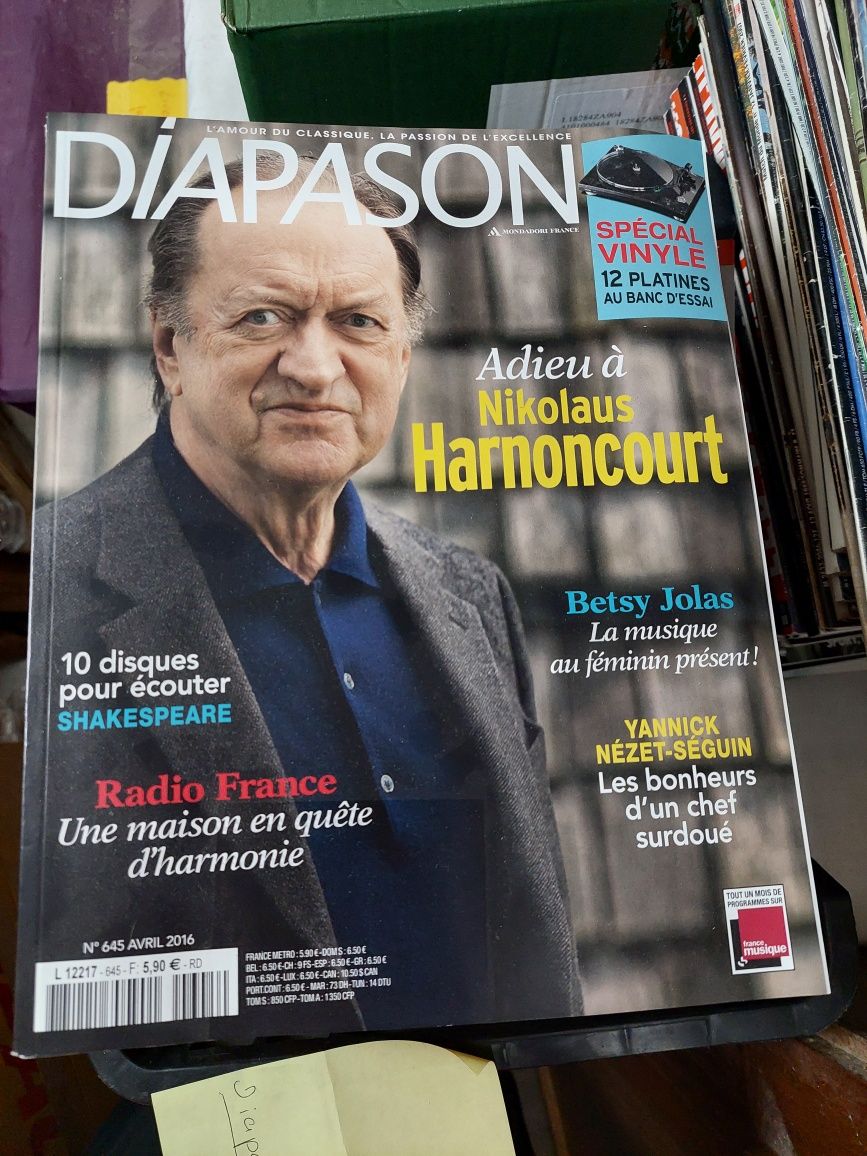 Revista francesa Diapason