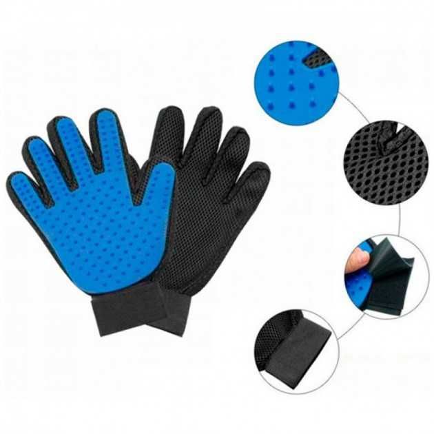 Рукавички для чищення тварин Pet Gloves