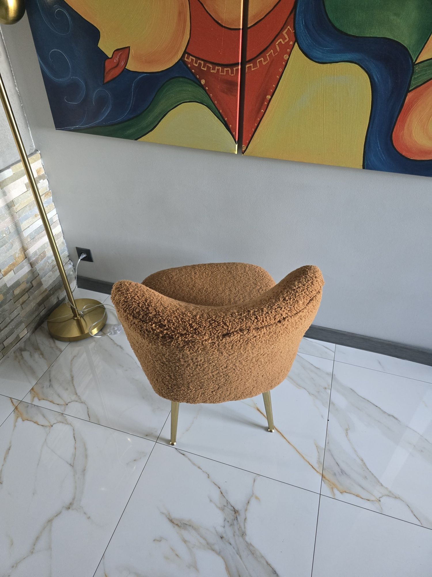 Fotel krzesło loft stylowy