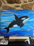 Quadro Pintado Decoração