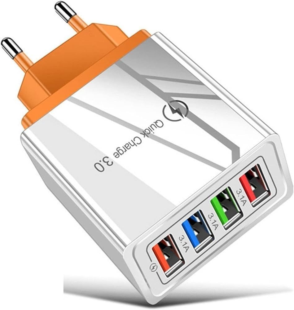 Ładowarka sieciowa 4 x USB port 3.0 A