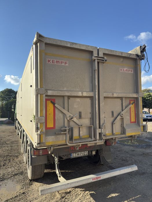 Naczepa kempf 50m3 + daf cf 460