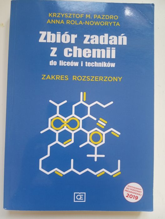 Zbiór zadań z chemii zakres rozszerzony Krzysztof M. Pazdro