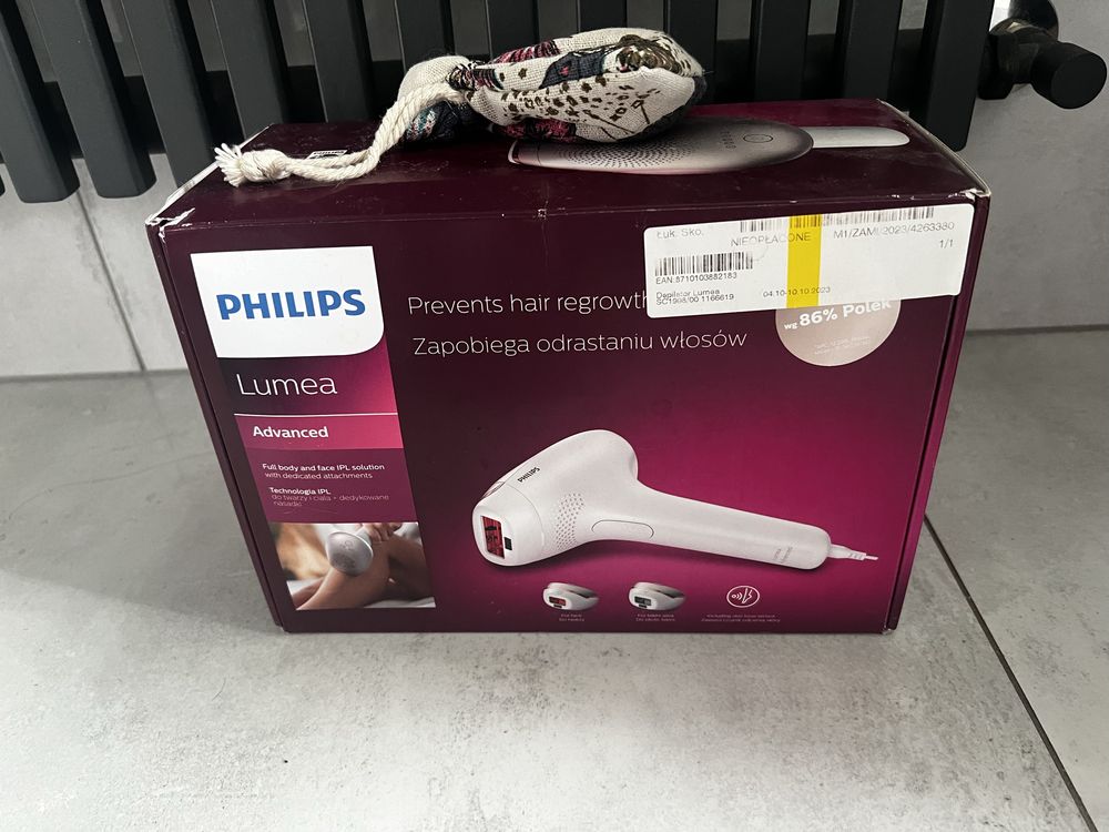 Philips lumea nowy na gwarancji . Nie trafiony prezent polecam