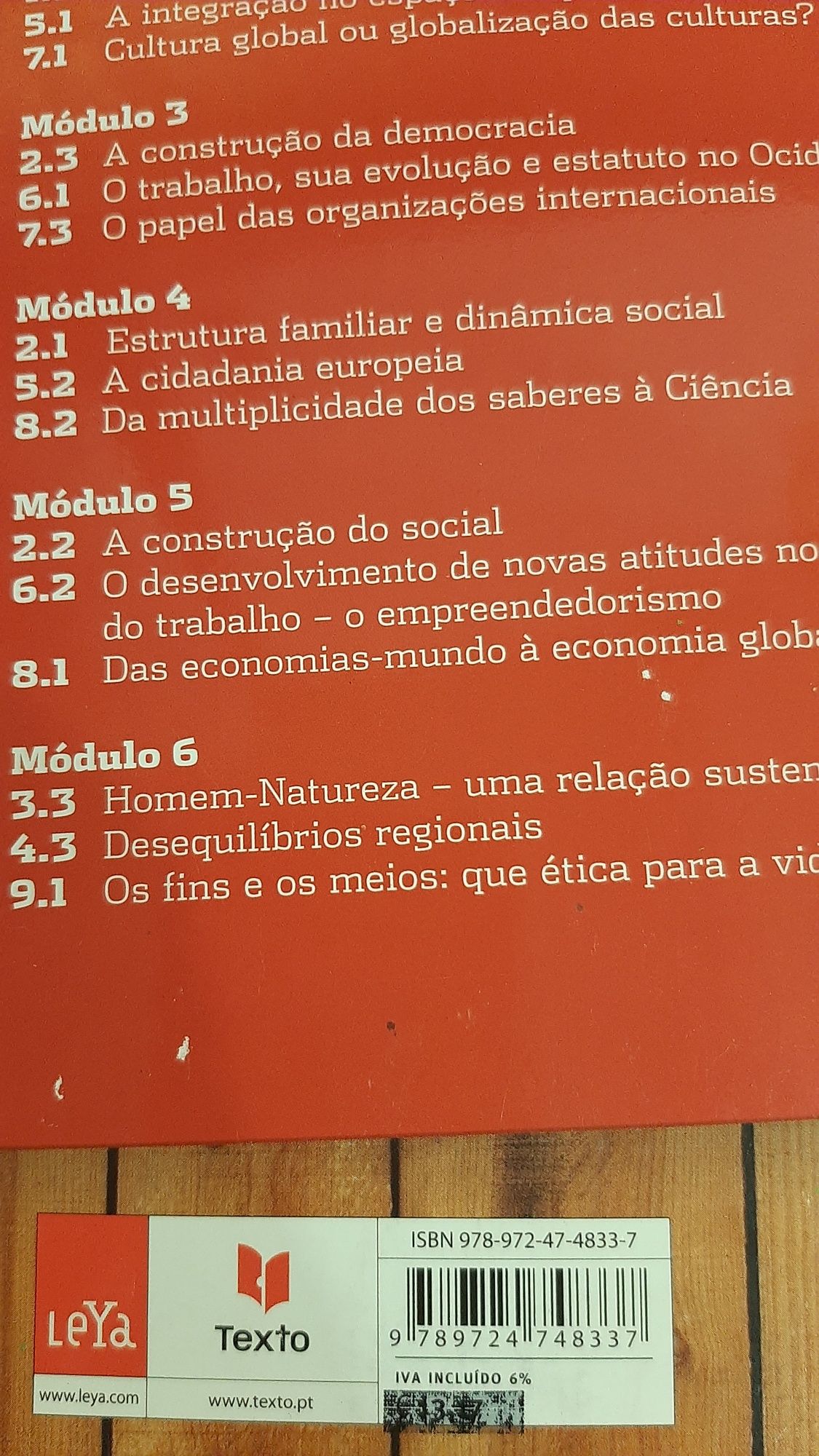 Área de Integração Módulo 1 e 2
