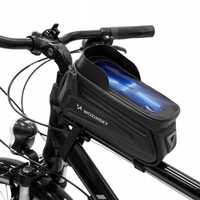 Torba rowerowa na ramę wodoodporna + Pokrowiec na telefon 1,7L