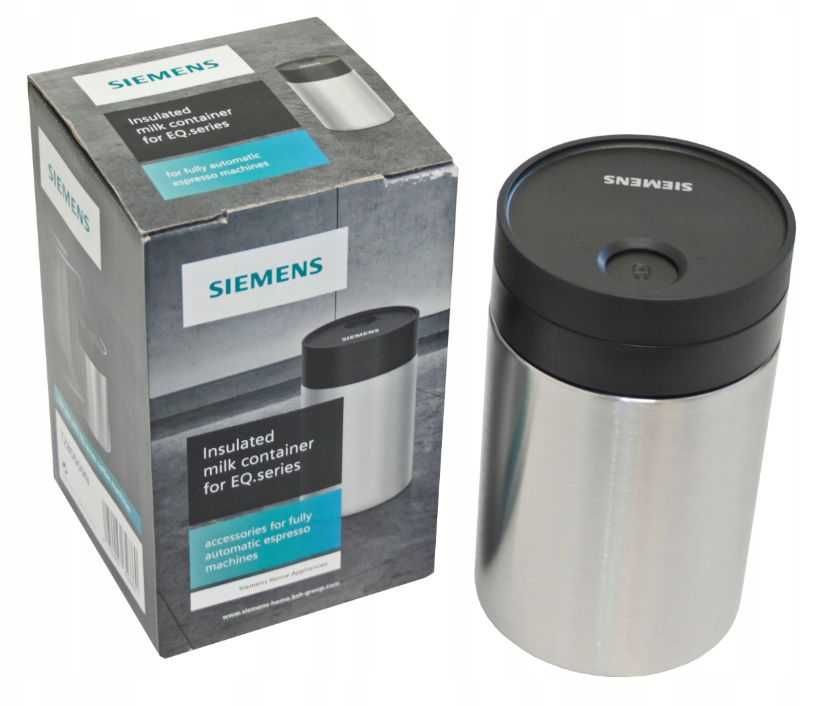 NOWY Oryginalny pojemnik termos na mleko Siemens TZ80009 do ekspresu S