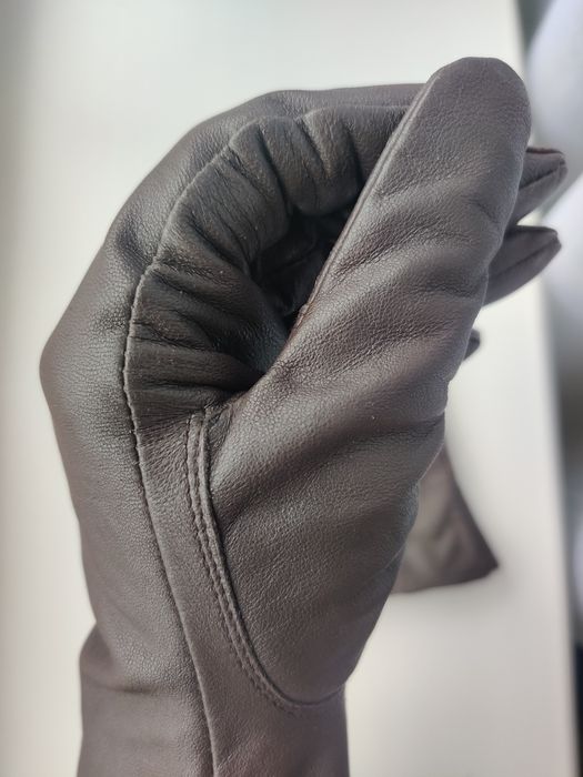 Шкіряні перчатки рукавиці розмір S