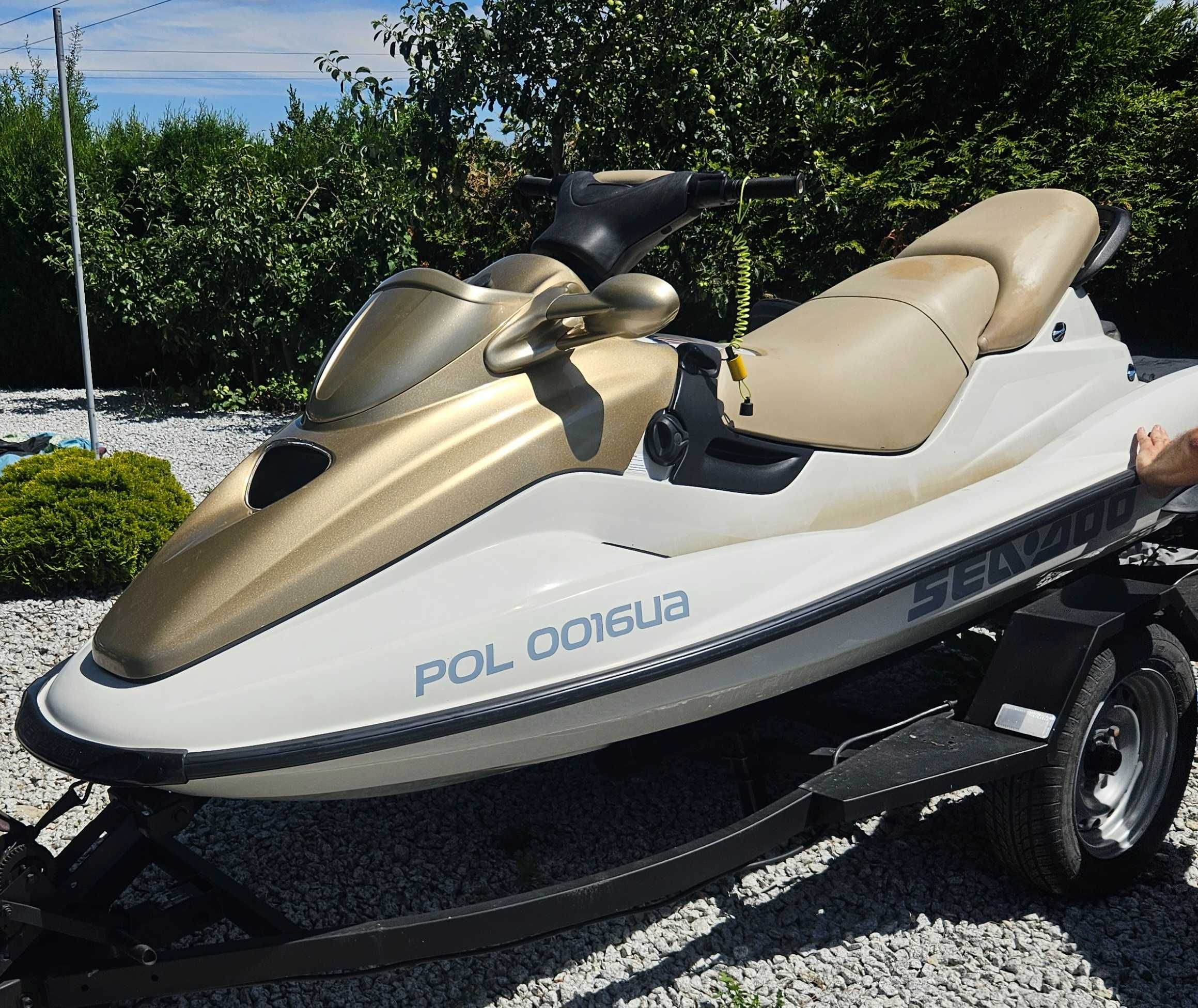 Skuter wodny sea doo  gtx limited  rotax3os 75mth stan bardzo dobry