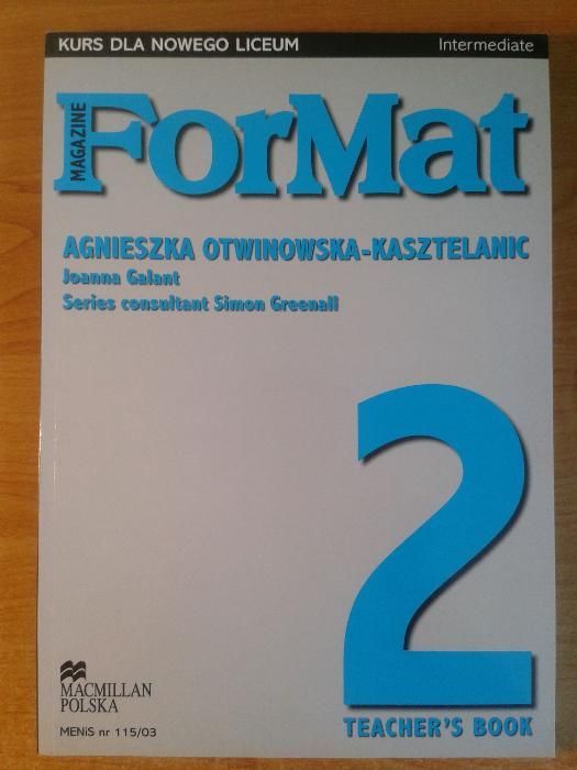 ForMat vol.2, Intermediate - Teacher's Book