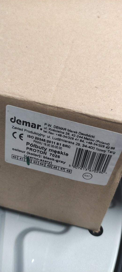 Buty robocze  Domar Proton 7026