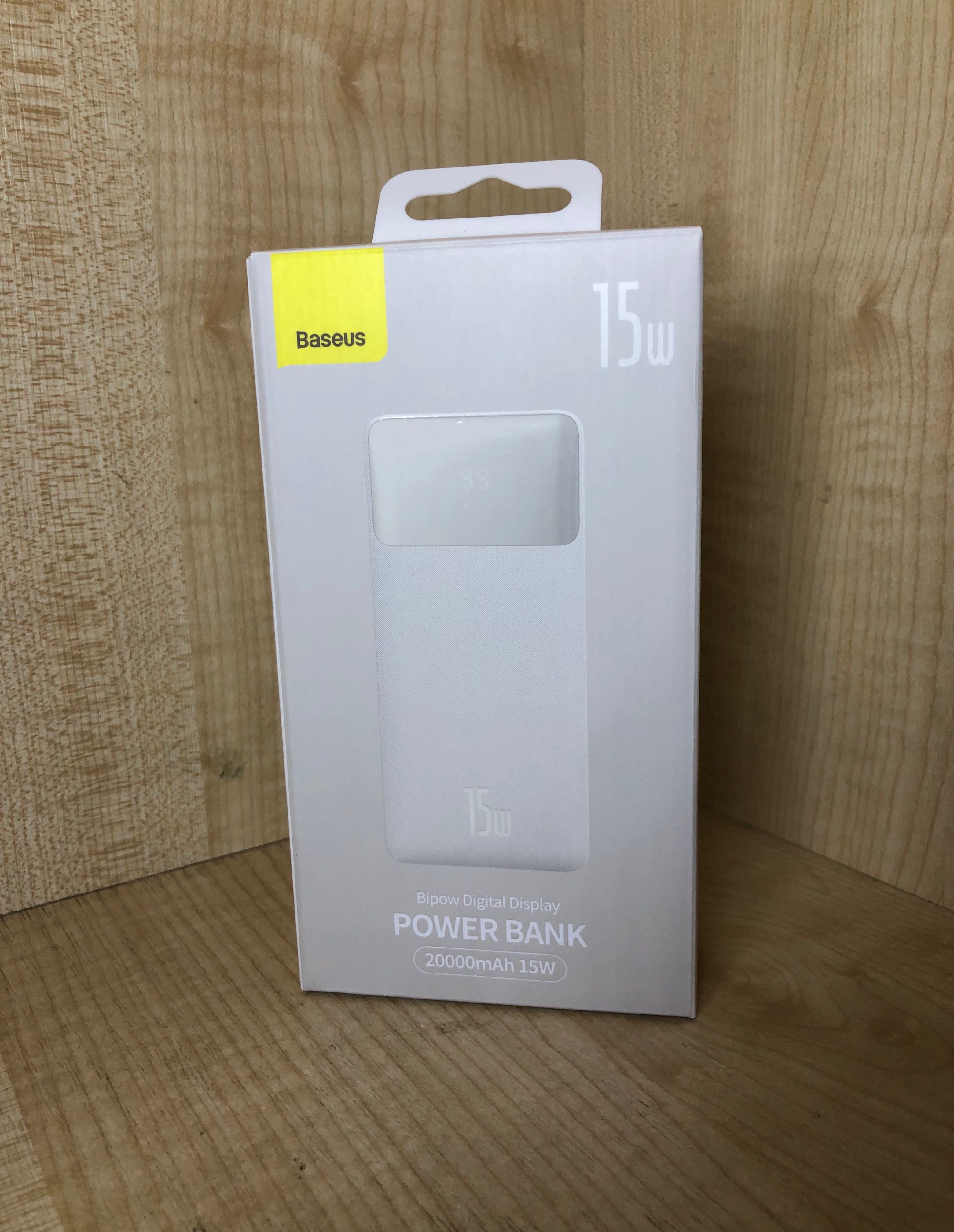 Baseus 20000 Powerbank повербанк зовнішній акумулятор Павербанк