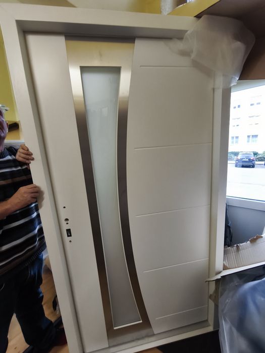 Nowe drzwi zewnętrzne drewniane Barański za pół ceny!