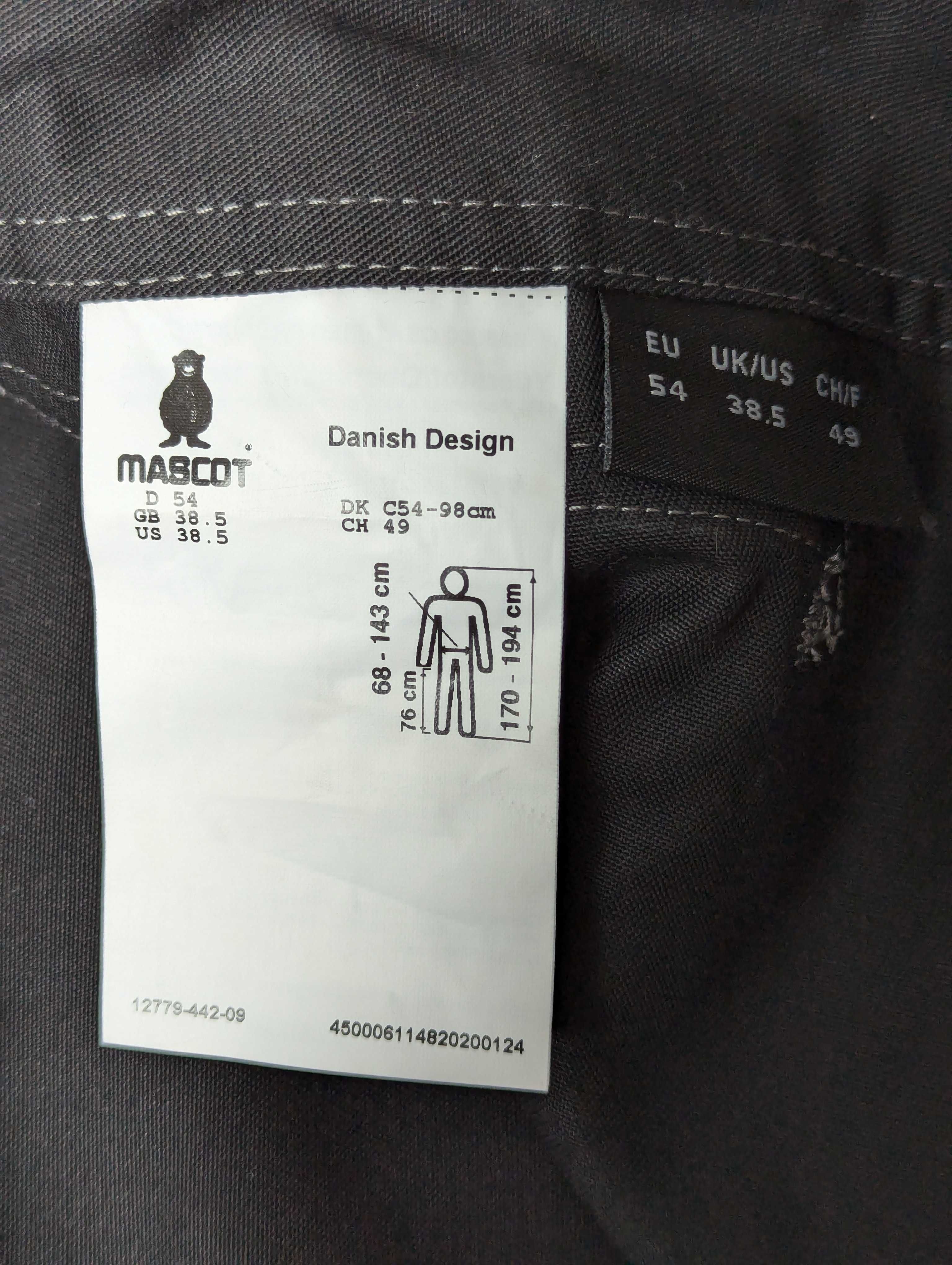 Нові штани MASCOT CORDURA 54 з кишенями на колінах / спецодяг
