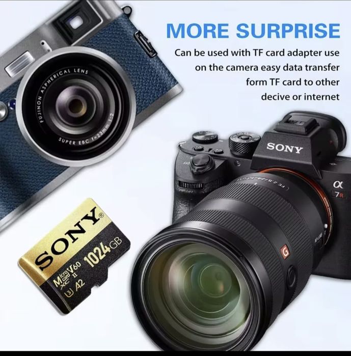 Карта пам'яті Sony 1TB microSD