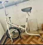 Rower stacjonarny treningowy retro zabytek PRL