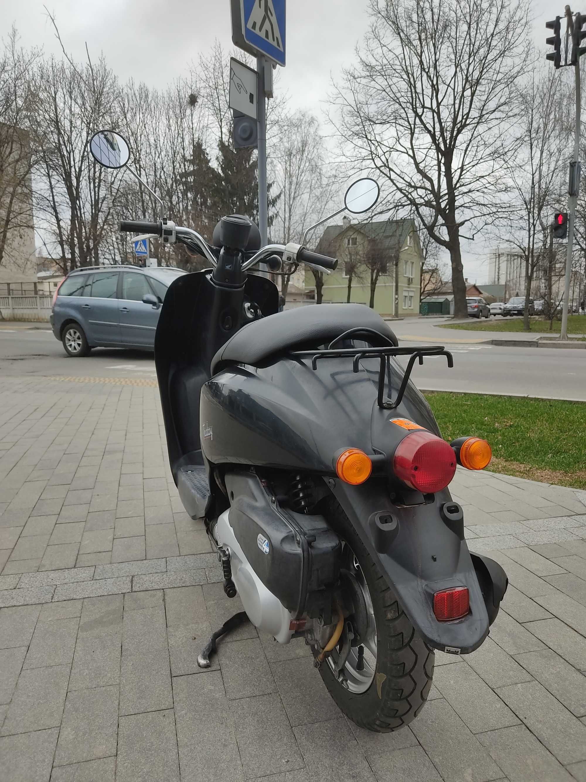 скутер Honda Today зареєстрований в МРЕО AF-61 мопед 4-tact